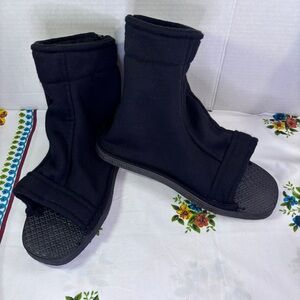 Unisex Black Ankle Boots Ninja Shoes Anime Naruto Cosplay Halloween